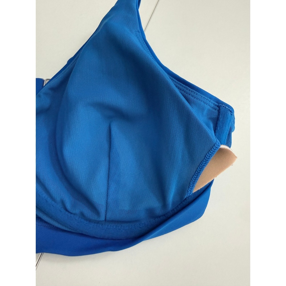 Athleta Women Swim Bikini Top Blue Underwire 36D/DD - Picture 5 of 8